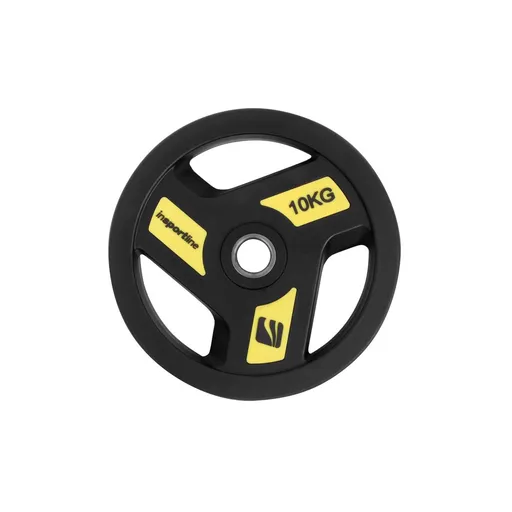 inSPORTline Pogumovaný kotouč  Herk 10 kg 30 mm