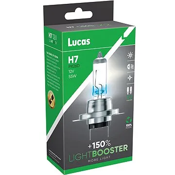 Lucas LightBooster H7 12V 60/55W +150% sada 2ks (LLX477CLX2)