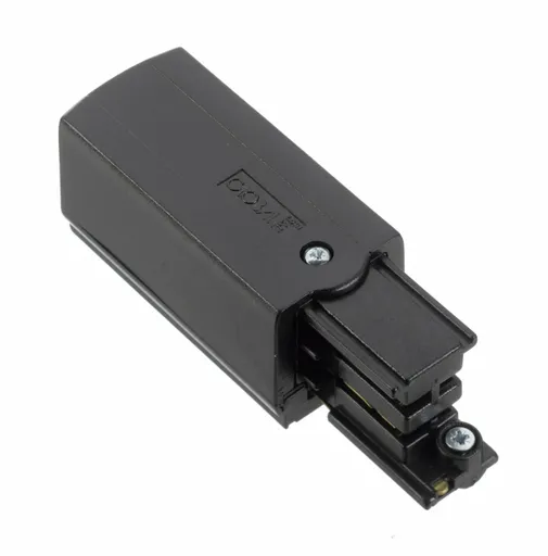 NORDIC ALUMINIUM napájecí konektor 3-okruhová napájecí lišta GLOBAL Trac pravá XTS12-2 Černá