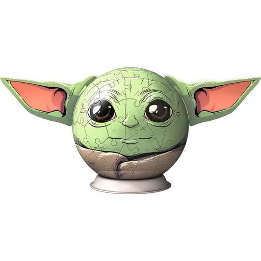 Ravensburger 115563 Puzzle Ball Star Wars: Baby Yoda s ušima 72 dílků