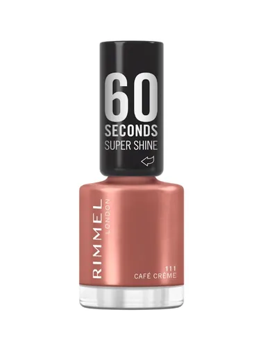 Rimmel Lak na nehty 60 Seconds Super Shine 8 ml 111 Café Creme