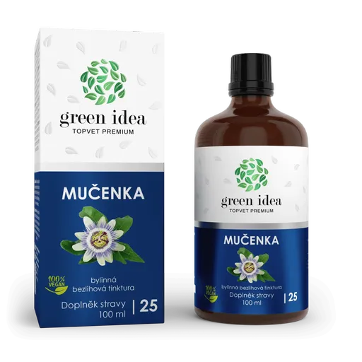 Mučenka - bezlihová tinktura 100 ml - Green idea