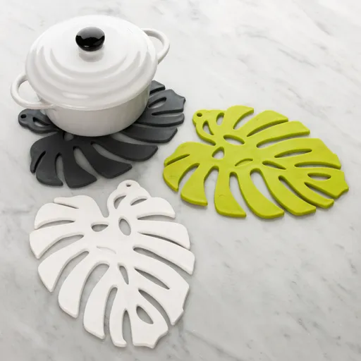 3 podložky pod hrnce Listy