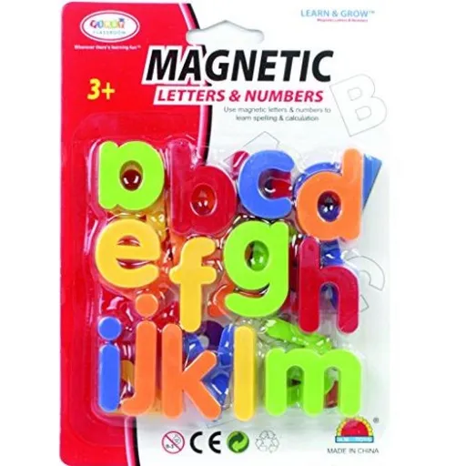 Alltoys magnetická písmenka číslice malá písmenka