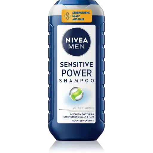 NIVEA MEN Sensitive Power posilující šampon pro citlivou vlasovou pokožku 250 ml