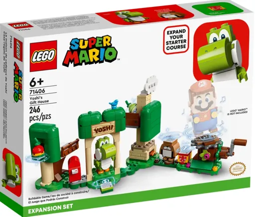 Yoshiho dům dárků – rozšiřující set - LEGO Super Mario (71406)