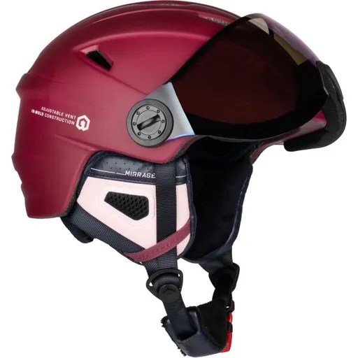 Arcore MIRRAGE Lyžařská přilba, červená, velikost (57 - 58)