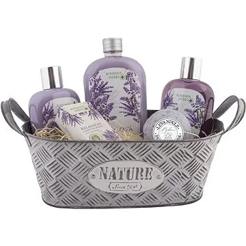 BOHEMIA GIFTS Dárkový plechový box - Levandule (8595590790711)