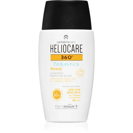 Heliocare 360° Pediatrics fluidní minerální krém na opalování SPF 50+ 50 ml
