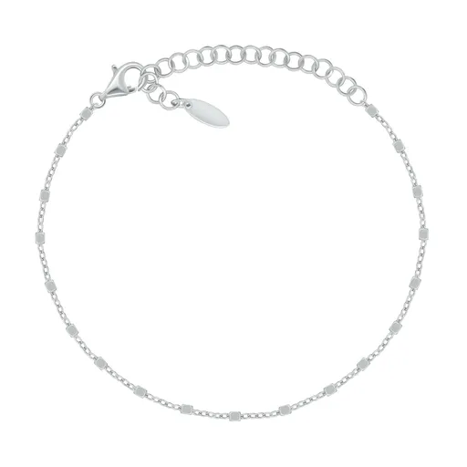 Brilio Silver Stylový stříbrný řetízek na nohu ANK111W