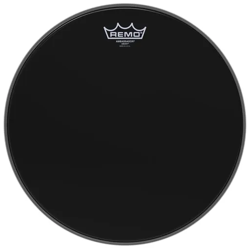 Remo 14" Ambassador Ebony