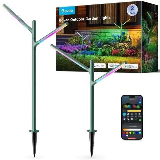 Govee RGBWW zahradní světlo 2ks Matter