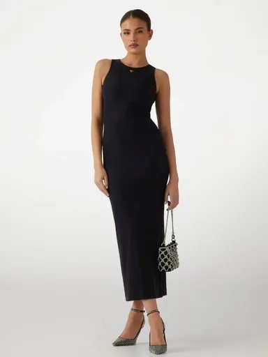 Guess dámské černé šaty W4YK0JKCDE0 XS