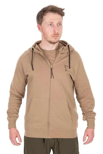Fox Rybářská Mikina Collection LW Zip Hoody Tan Ltd - XXL,Fox Rybářská Mikina Collection LW Zip Hoody Tan Ltd - XXL
