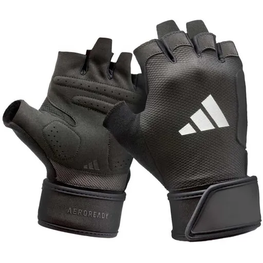 adidas STRENGTH TRAINING GLOVES Dámské tréninkové rukavice, černá, velikost