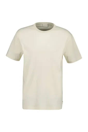 TRIČKO GANT INTERLOCK SS TSHIRT CREAMED WHITE
