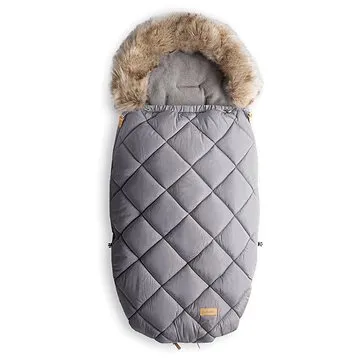 Beztroska fusak s kožešinou 100 cm gray (5905274860037)