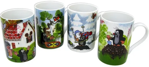 Porcelánový hrnek THUN 300ml krtek MIX motivů