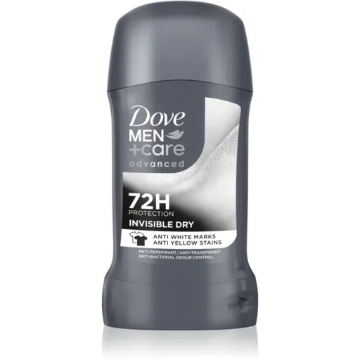 Dove Men+Care Invisble Dry tuhý antiperspirant proti bílým skvrnám 50 ml