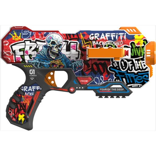 Alltoys Fast pioneer blaster manuální BH151 + 12 ks nábojů