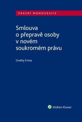 Smlouva o přepravě osoby