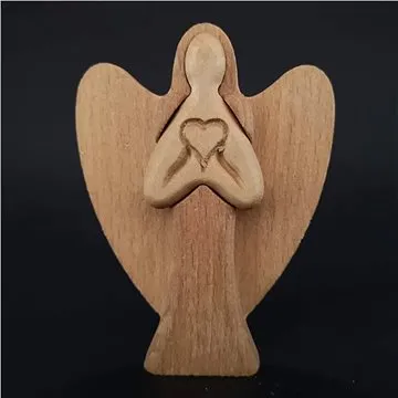 AMADEA Dřevěný andě, masivní dřevo, výška 10 cm (36311-JB)