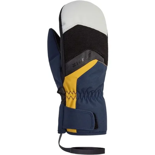Ziener LABINOS AS MITTEN JR Dětské lyžařské palčáky, tmavě modrá, velikost
