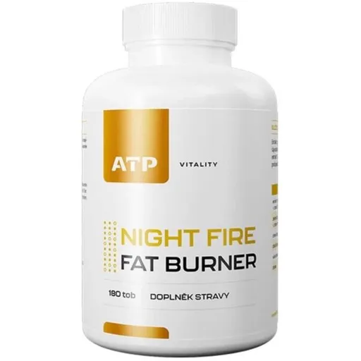 ATP VITALITY NIGHT FIRE FAT BURNER 180 TOBOLEK Spalovač tuků, bílá, velikost