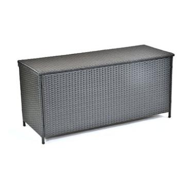 Zahradní úložný box SPACE L, černý 396l (20288 BLACK)