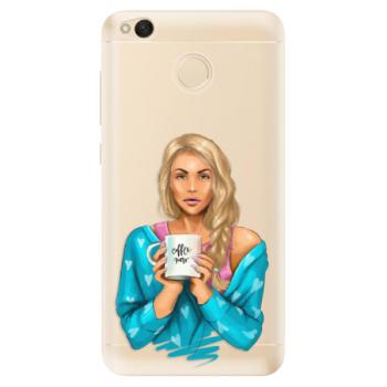 Odolné silikonové pouzdro iSaprio - Coffe Now - Blond - Xiaomi Redmi 4X