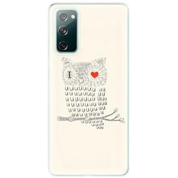 iSaprio I Love You 01 pro Samsung Galaxy S20 FE (ily01-TPU3-S20FE)