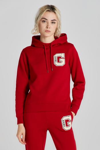 MIKINA GANT REG G HOODIE RUBY RED