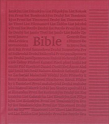 Poznámková Bible korálová