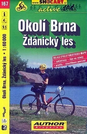 SC 167 Okolí Brna, Ždánický les 1:60 000