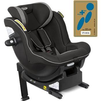 GRACO Ascent Black (40–105 cm/do 19 kg), bez základny (5060624771620)