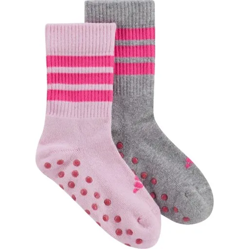 adidas LK AS SOCKS 2PP Dětské ponožky, růžová, velikost XL