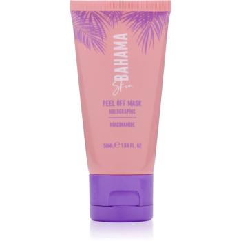 Bahama Skin Holographic čisticí slupovací maska s niacinamidem 50 ml