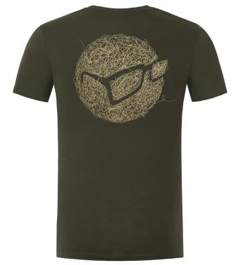 Korda tričko birdsnest tee dark olive - s