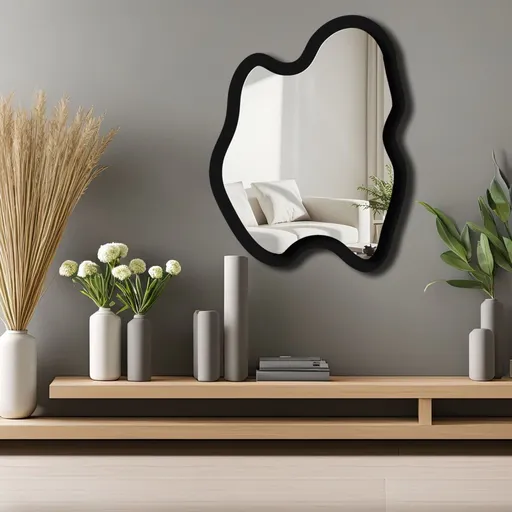 Dekorativní zrcadlo Ozgl505 - Silver