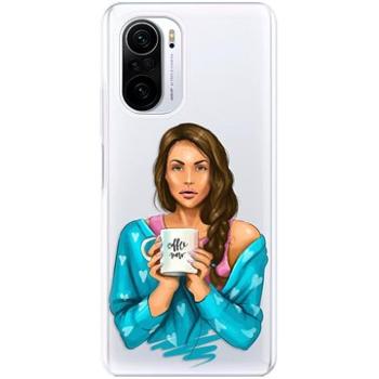 iSaprio Coffe Now - Brunette pro Xiaomi Poco F3 (cofnobru-TPU3-PocoF3)