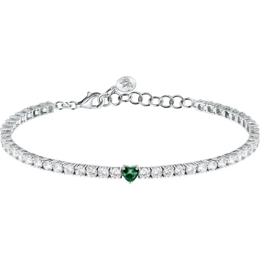 Morellato Romantický stříbrný náramek Srdce Tesori SAIW169