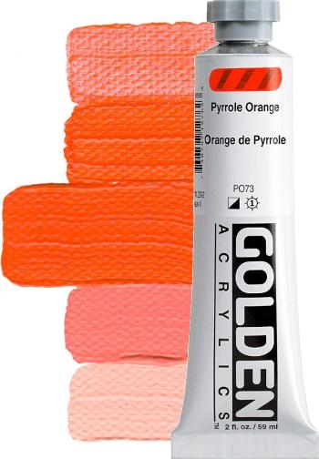 Golden Artist Colors Heavy Body Akrylová barva Pyrrole Orange 59 ml 1 ks