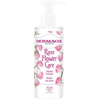 DERMACOL Flower care krém na ruce Růže 150 ml (8595003125796)