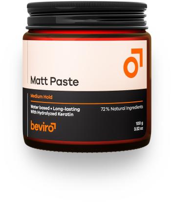 Hajformázó krém BEVIRO Matt Paste Medium Hold 100 ml