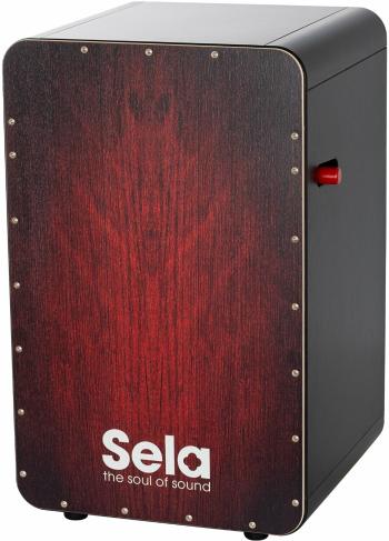 Sela SE 047 CaSela Black/Red Dragon Dřevěný cajon