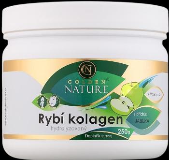 GOLDEN NATURE Rybí kolagén+Vitamín C - Jablko 250 g