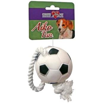 Cobbys Pet Aiko Fun Fotbalový míč na laně 26 cm  (8586020720507)