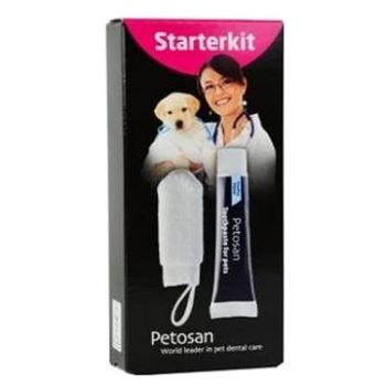 Petosan startovací sada kartáček na prst+pasta 20 g 1 ks (810969001297)