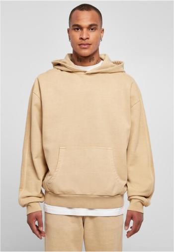 Urban Classics Heavy Terry Garment Dye Hoody unionbeige - L