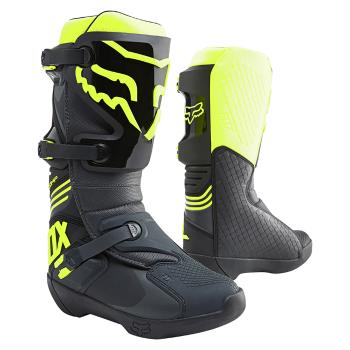 Motokrosové boty FOX Comp Black Yellow MX22  13  černá/fluo žlutá